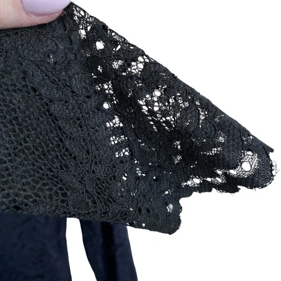 H&M Black Lace Dress - 8 - Picture 6 of 15